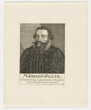 Bildnis des Iohann Walter