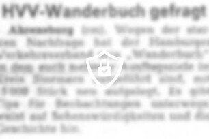 HVV-Wanderbuch gefragt