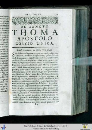De Sancto Thoma Apostolo
