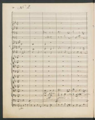 No. 2. Te gloriosus apostolorum chorus