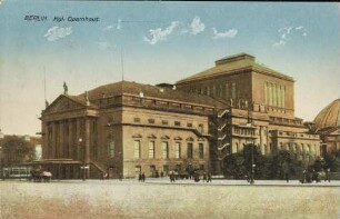 Berlin. Kgl. Opernhaus.
