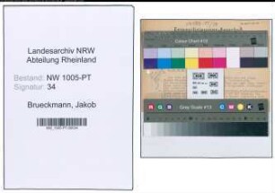 Entnazifizierung Jakob Brueckmann , geb. (Telegrafeninspektor)