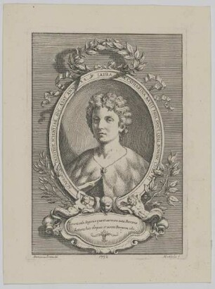 Bildnis der Laura M. Catharina Bassi