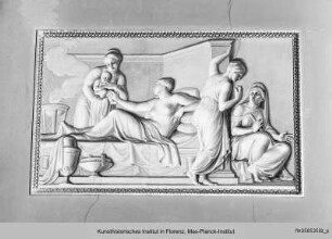 Decken- und Wanddekoration : Wanddekoration : Geburt des Herkules