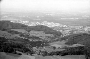 Wildtal: Wildtal von oben, Richtung Freiburg