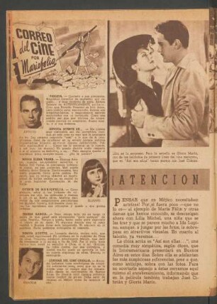 Correo del cine por Mariofelia