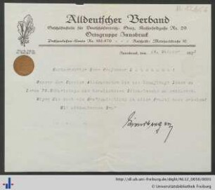 Brief, 14.10.1922