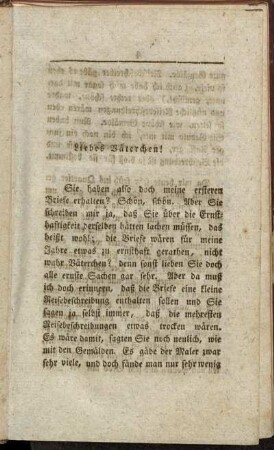 Liebes Väterchen.