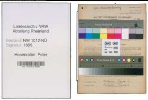 Entnazifizierung Peter Hasenrahm , geb. 29.07.1891 (Landwirt)