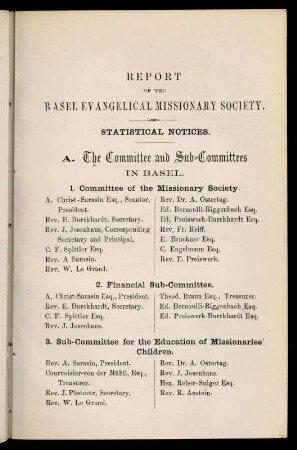 3-11, Statistical notices