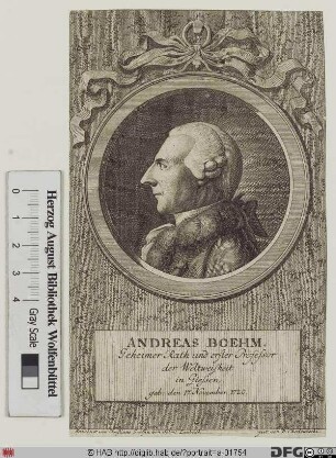 Bildnis Andreas Böhm