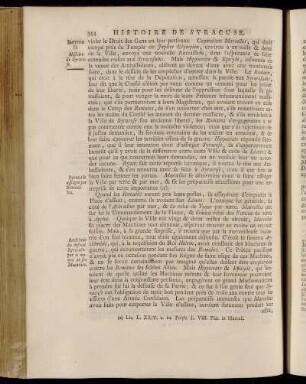 Archimède défend Syracuse par le moyen de ses Machines. - La Sicile réduite en Province Romaine.