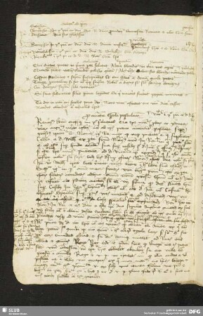 70v-72v. 74r-74v: Musterbriefe (dazwischen Schaltzettel Bl. 73)
