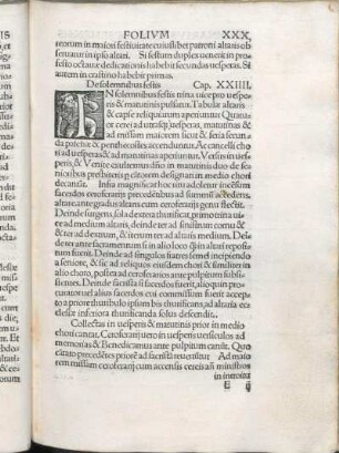 Cap. XXIIII. De solemnibus festis.