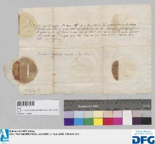 Markgräfin Barbara von Mantua ersucht die Stadt Nürnberg um Aushändigung von 1000 fl. Leibgeding.