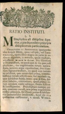 Ratio Instituti
