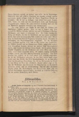 Litterarisches