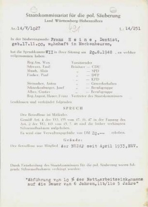 Heine, Franz