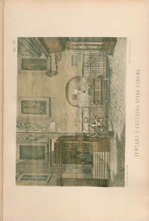Tav. XIV. Fontana S. Caterina Spina Corona