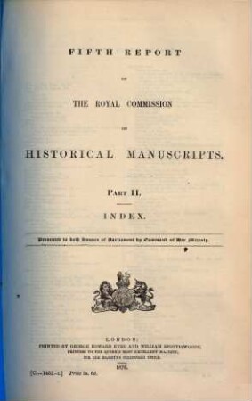 Report. 5. 1876, Part 2