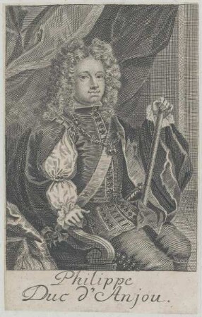 Bildnis des Philippe Duc d'Anjou