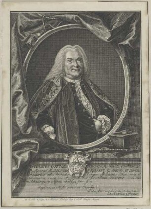 Bildnis des Georgius Gottlob Richter