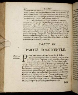Caput III. Patres Poenitentiæ.