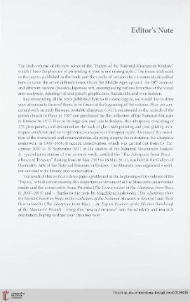 Editor's note