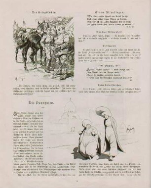 "Der Kriegskuchen" "Die Papageien"