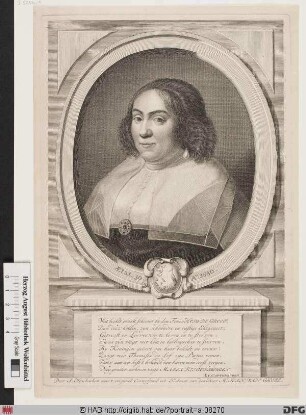 Bildnis Maria Grotius (eig. de Groot), geb. van Reigersberch