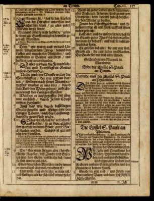 Vorrede auff die Epistel S. Pauli an Philemon.