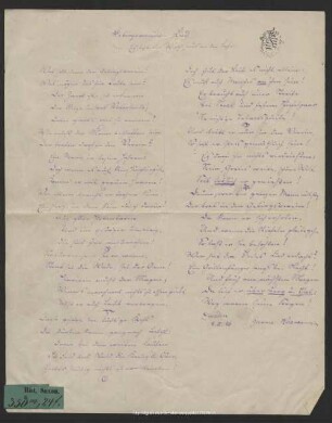 Gebirgsvereins-Lied : 18.1.1880