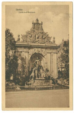 Stettin. Felderhoff-Brunnen