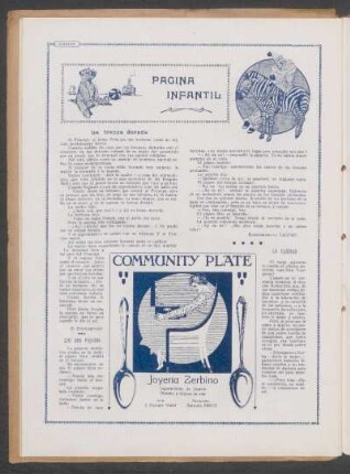 Página infantil