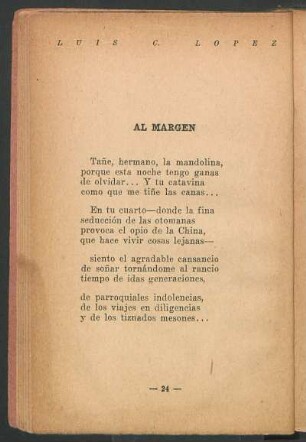 Al margen