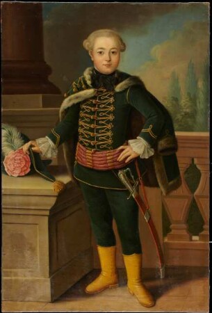 Bildnis des Carl Justinian von Holzhausen (1750-1793)