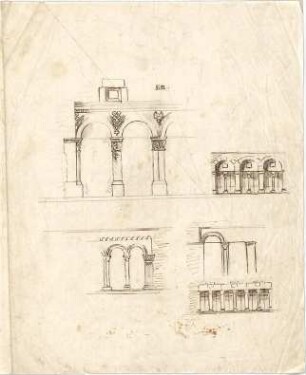 Hildebrand, Adolf von; Italien ; Landhäuser - Details