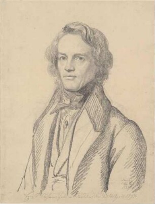 Bildnis Oehme, Ernst Ferdinand (1797-1855), Maler