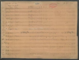 Die Räuberbraut. Auszüge; V (3), Coro maschile, orch; Es-Dur; HilR 156