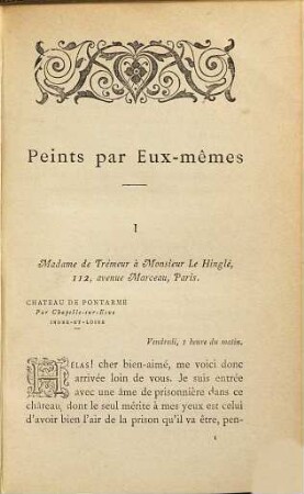 Peints par eux-mêmes : Roman