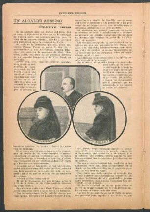 Un alcalde asesino - Sensacional proceso