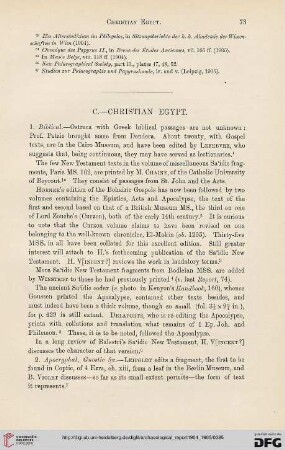 Progress of Egyptology : christian Egypt