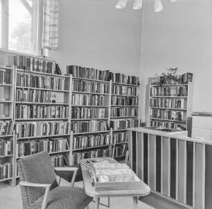 Bücherei Schlachthofstraße : Bautzen. Bibliothek, Schlachthofstraße. Innenaufnahme