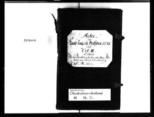 Landtag zu Dresden 1781, Band 3