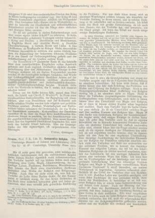 153-155 [Rezension] Jevons, F. B., Comperative Religion
