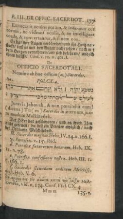 De Officio Sacerdotali.