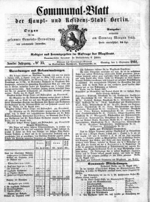 1861,35: No. 35, 1. September 1861