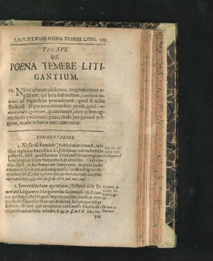 Tit. XVI. De Poena Temere Litigantium.