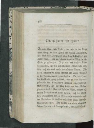 Dreizehnter Abschnitt