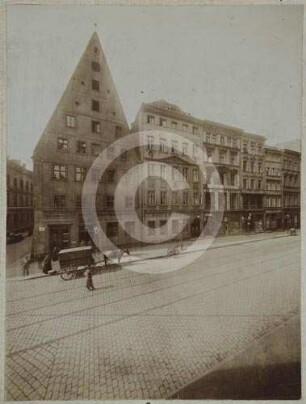 Bürgerhäuser Albrechtstraße 18-23 in Breslau